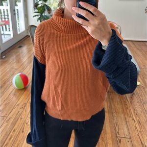 Splendid Oversized Cowl Neck Sweater XS